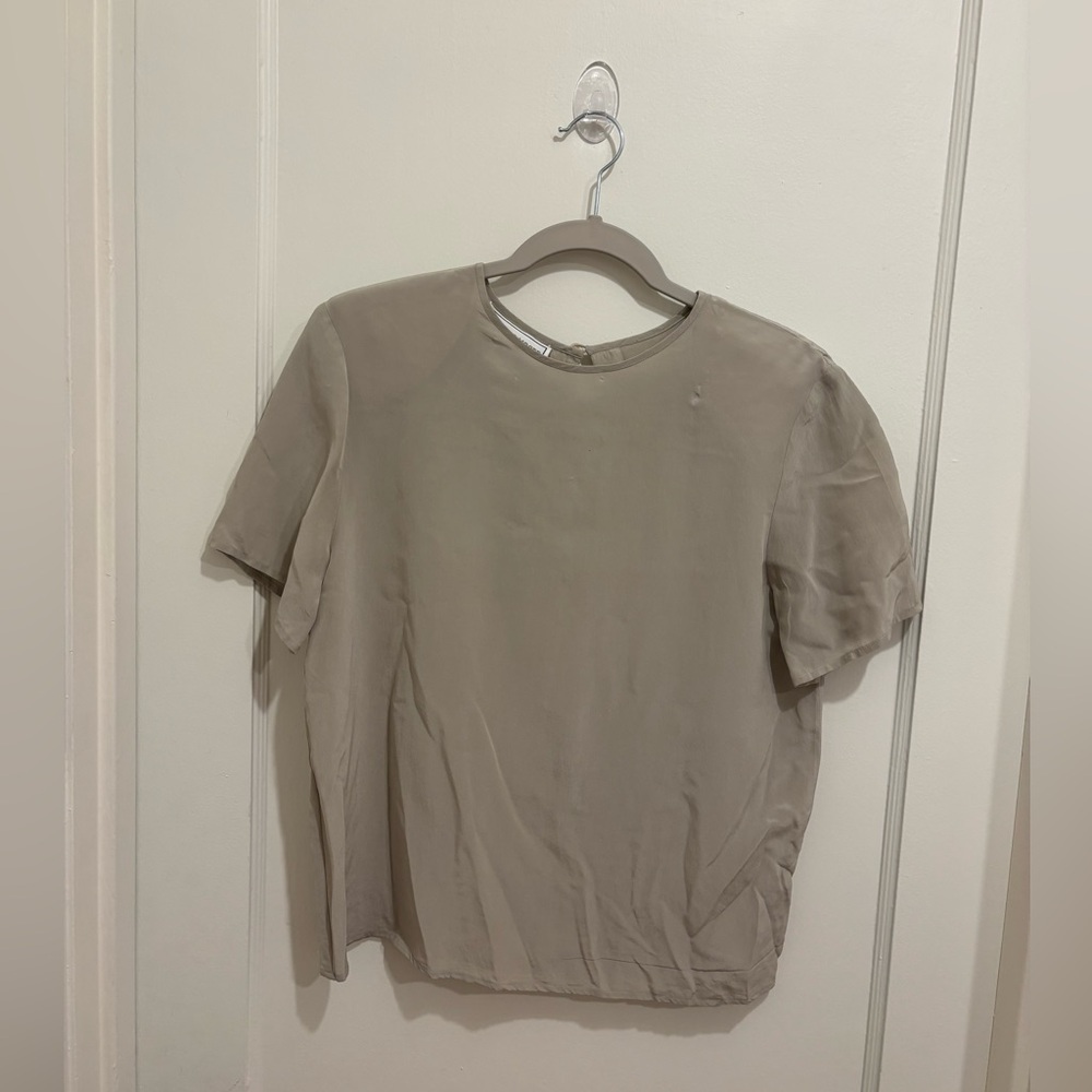 Vintage Jennifer Moore 100% Silk Blouse Small